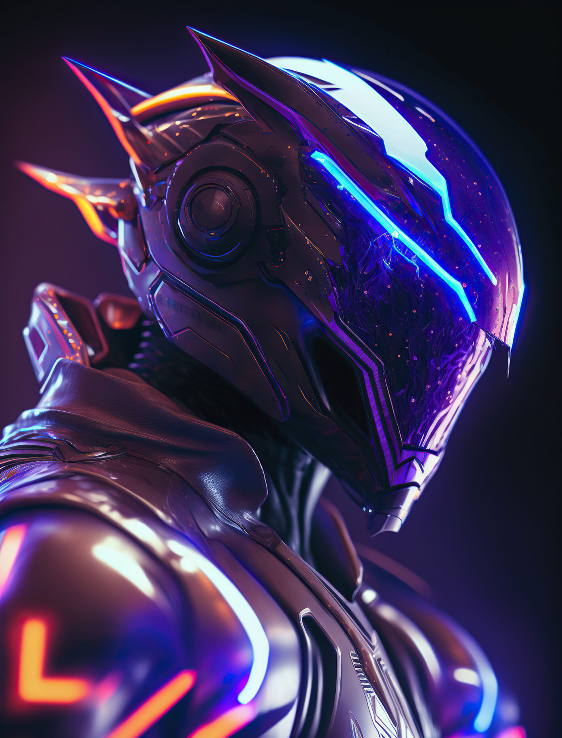 rise humanoids with advanced headgear generative ai scaled